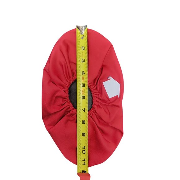 Adjustable Red Elastic Shoe Covers - Picture 3 of 3